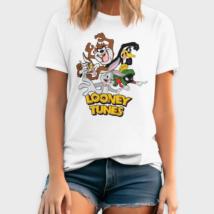 Looney Tunes Party Ride, Tricou Barbati (Unisex)