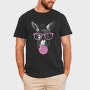 Donkey Monochrome Bubblegum, Tricou Barbati (Unisex)