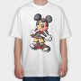 Mickey Mouse Urban Style, Tricou Oversize Barbati (Unisex)