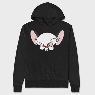 Cartoon Retro Pinky and Cerebro 2, Hanorac Oversize Barbati (Unisex)