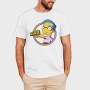 Nerd Simpson Headphones Nerd Tag, Tricou Barbati (Unisex)