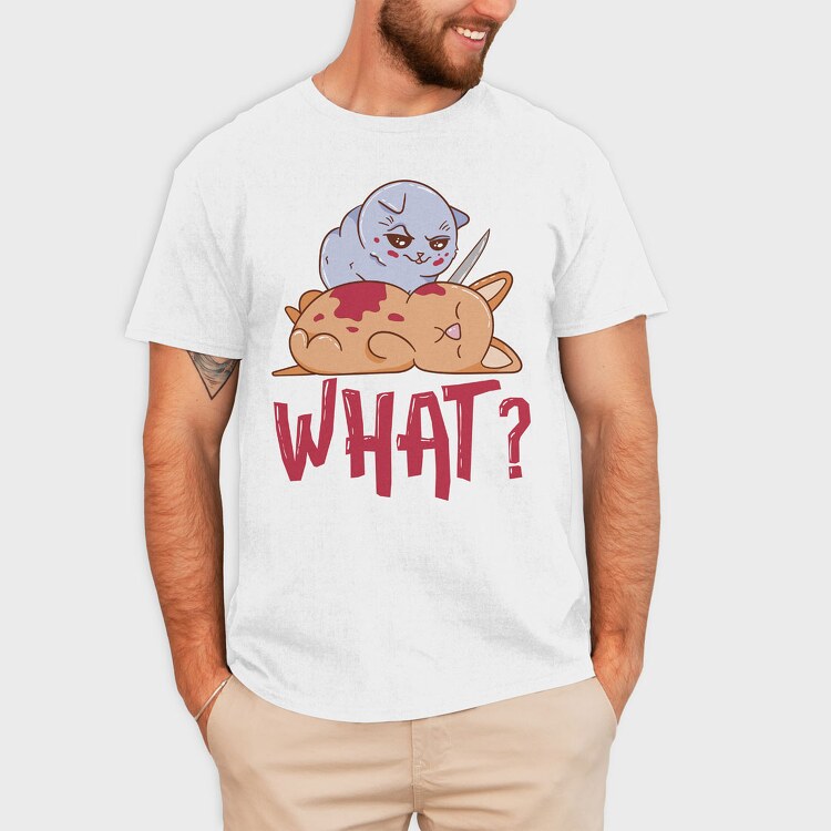 Cat Killing Dog, Tricou Barbati (Unisex)