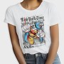 New York Time Donald Duck Urban Art, Tricou Femei