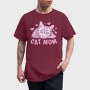 Cat Mom Pink, Tricou Barbati (Unisex)