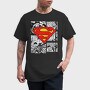 Superman Secret Identity Eyes, Tricou Barbati (Unisex)