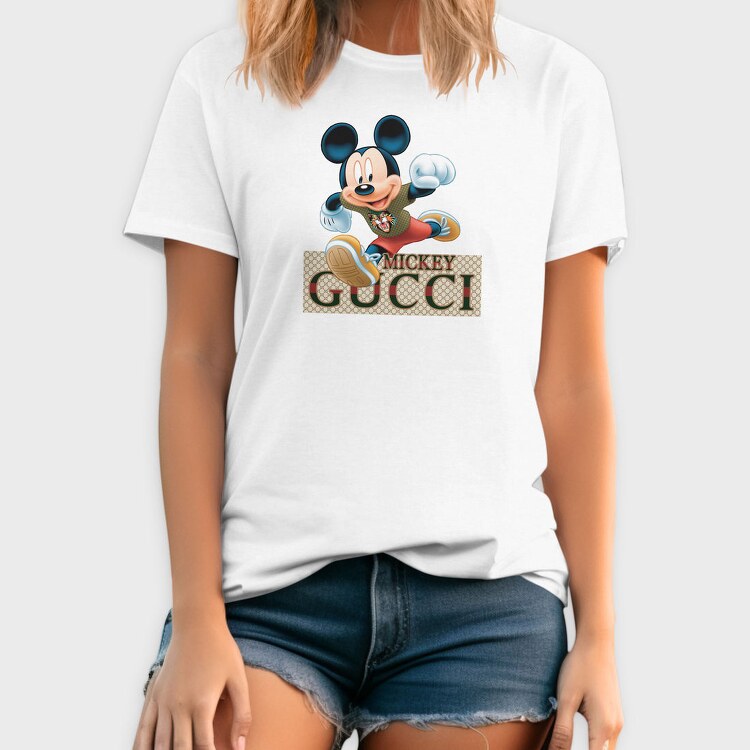 Mickey Mouse Gucci Style, Tricou Barbati (Unisex)