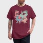 Dinosaurs Family, Tricou Barbati (Unisex)
