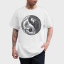 YingYang Crane Snake, Tricou Barbati (Unisex)