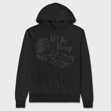 Let Me Sleep, Hanorac Oversize Barbati (Unisex)