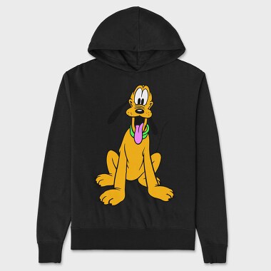 Cartoon Retro Pluto 6, Hanorac Oversize Barbati (Unisex)