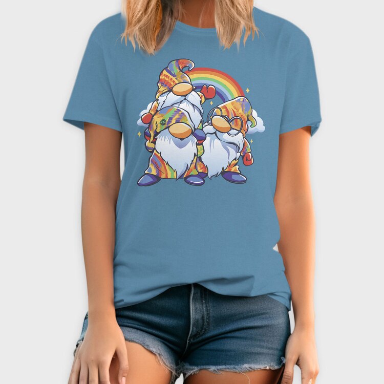 Hippie Gnomes, Tricou Barbati (Unisex)