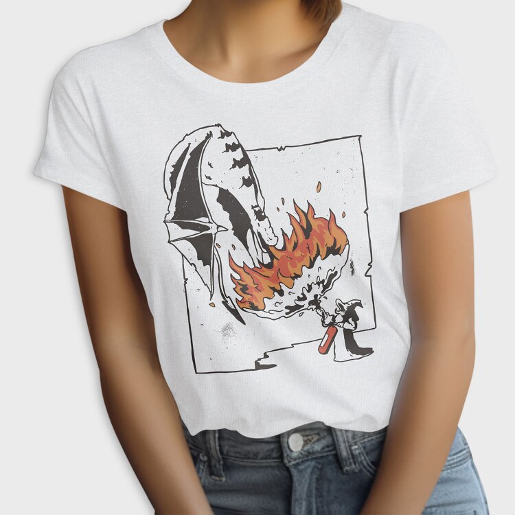 Dragon Wizard Extinguisher, Tricou Femei