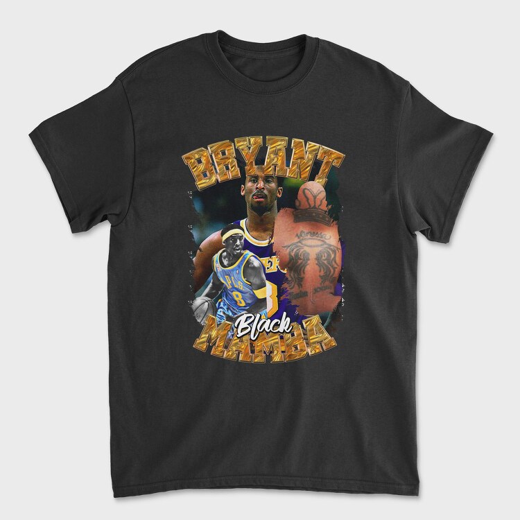 Black Mamba Nba, Tricou Barbati (Unisex)