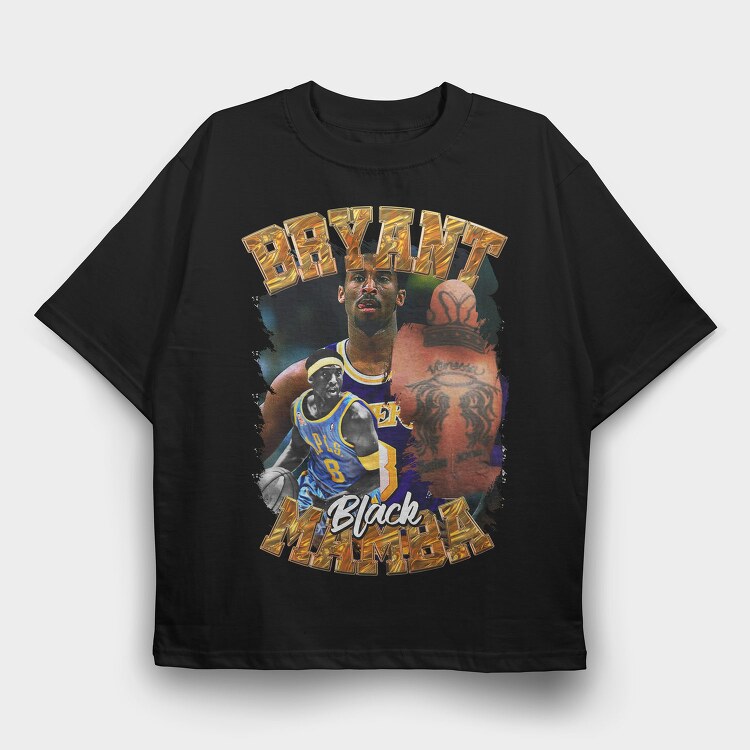 Black Mamba Nba, Tricou Oversize Barbati (Unisex)