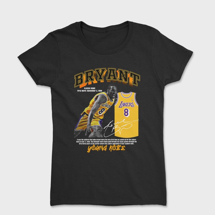 Bryant Lakers Jersey, Tricou Femei