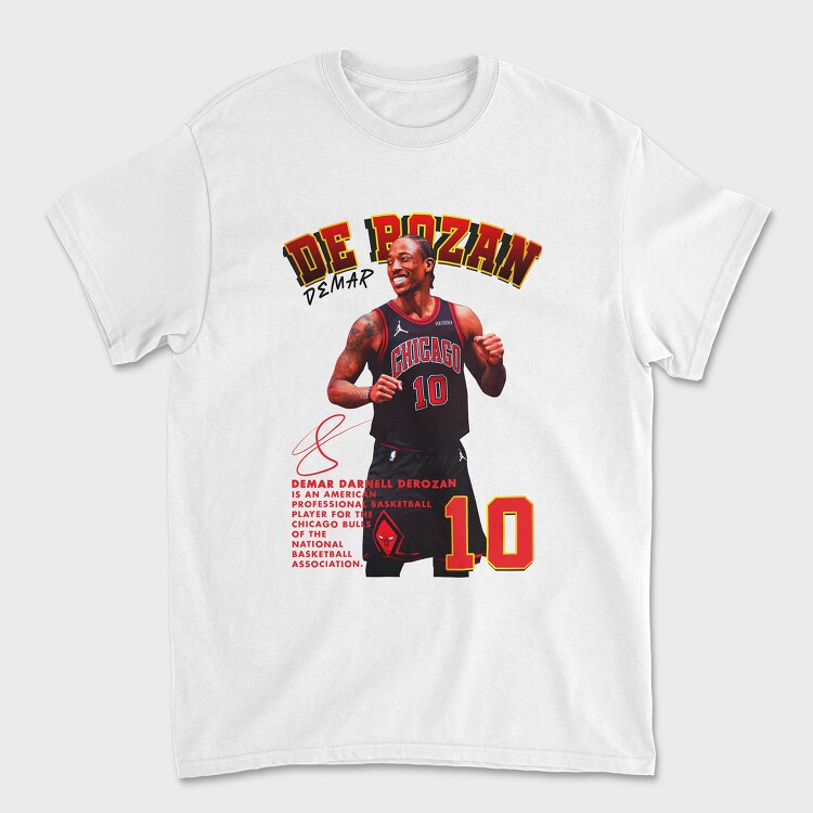 Demar Derozan 10, Tricou Barbati (Unisex)