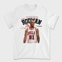 Dennis Rodman Bulls, Tricou Barbati (Unisex)