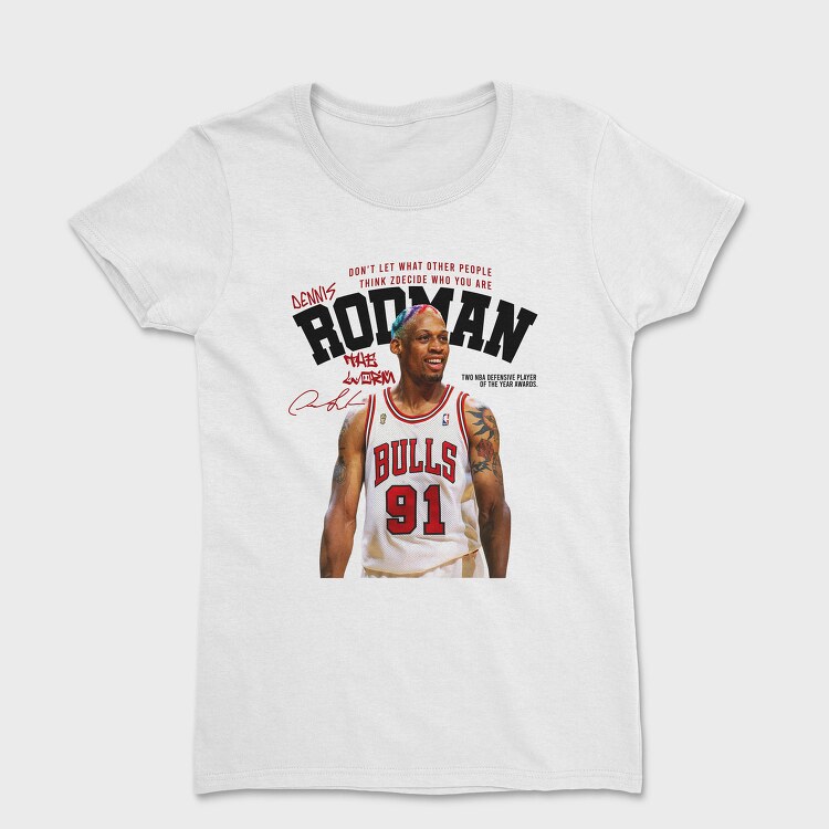 Dennis Rodman Bulls, Tricou Femei