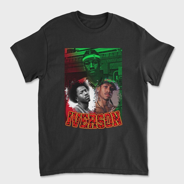 Iverson Nba, Tricou Barbati (Unisex)