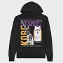 Kareem Abdul Jabbar Los Angeles Lakers, Hanorac Oversize Barbati (Unisex)