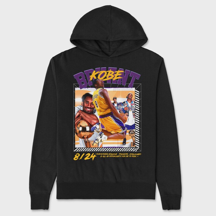 Kobe Basketball Legend, Hanorac Oversize Barbati (Unisex)