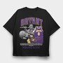 Kobe Bryant Basketball, Tricou Oversize Barbati (Unisex)