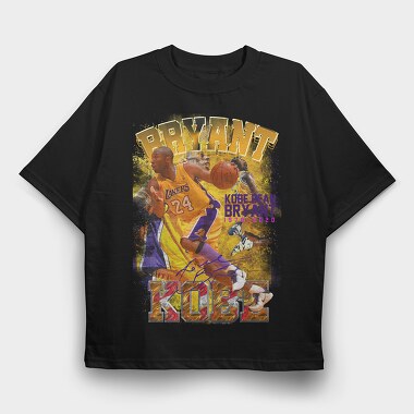 Kobe Bryant Jumpshot, Tricou Oversize Barbati (Unisex)