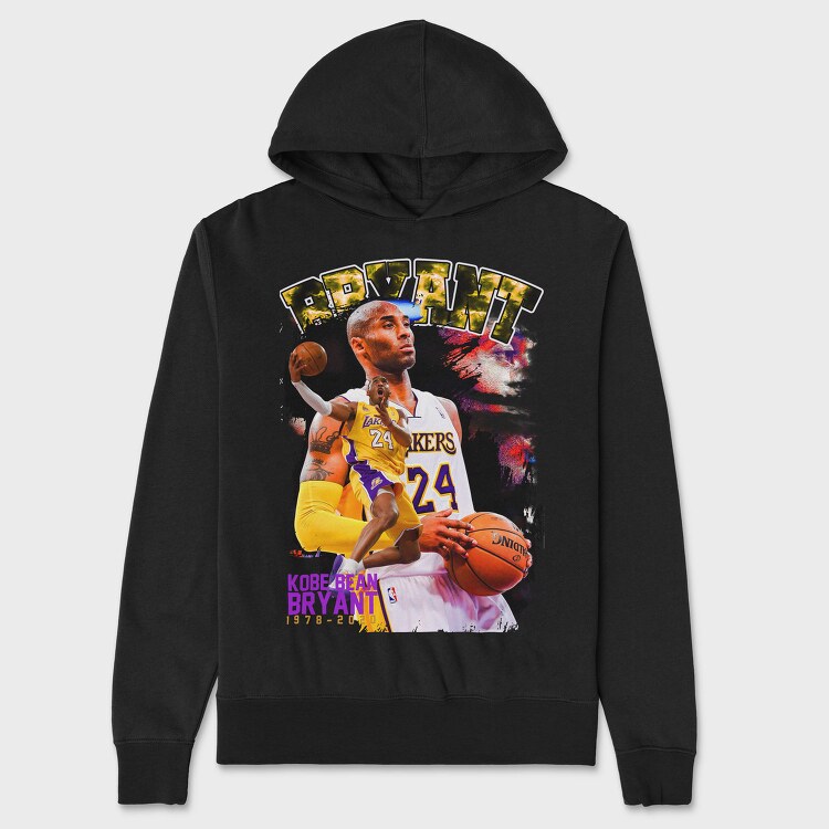 Kobe Bryant Legend, Hanorac Oversize Barbati (Unisex)