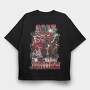 Michael Jordan Bulls Neon Glow, Tricou Oversize Barbati (Unisex)