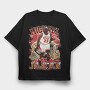 Michael Jordan Rings, Tricou Oversize Barbati (Unisex)