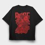 Rose Nba, Tricou Oversize Barbati (Unisex)