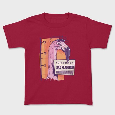 Tricou Copii, Bad Flamingo