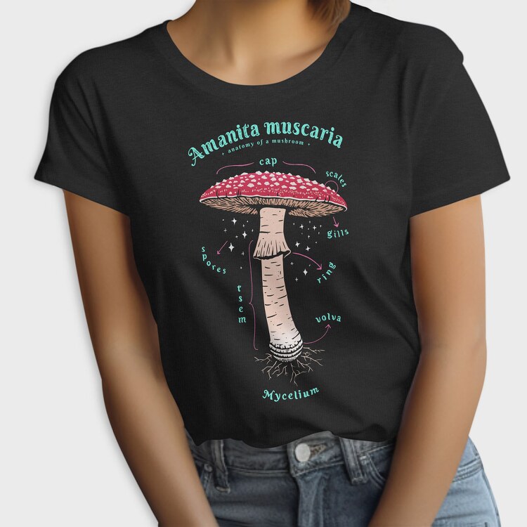 Amanita Muscaria, Tricou Femei