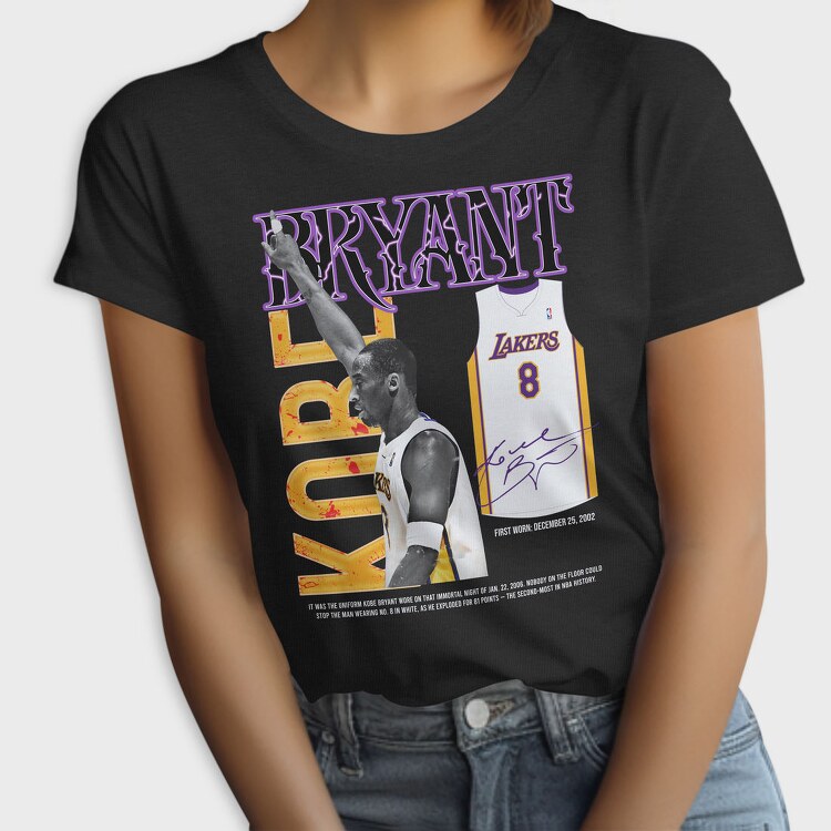 Kareem Abdul Jabbar Los Angeles Lakers, Tricou Femei