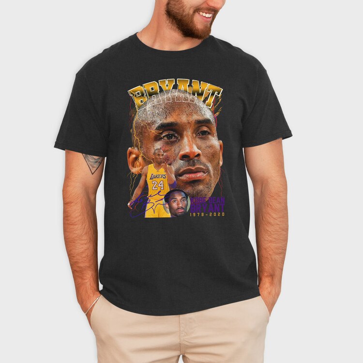 Kobe Bryant Lakers 24, Tricou Barbati (Unisex)