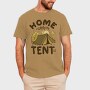 Home Is Where My Tent Is, Tricou Barbati (Unisex)