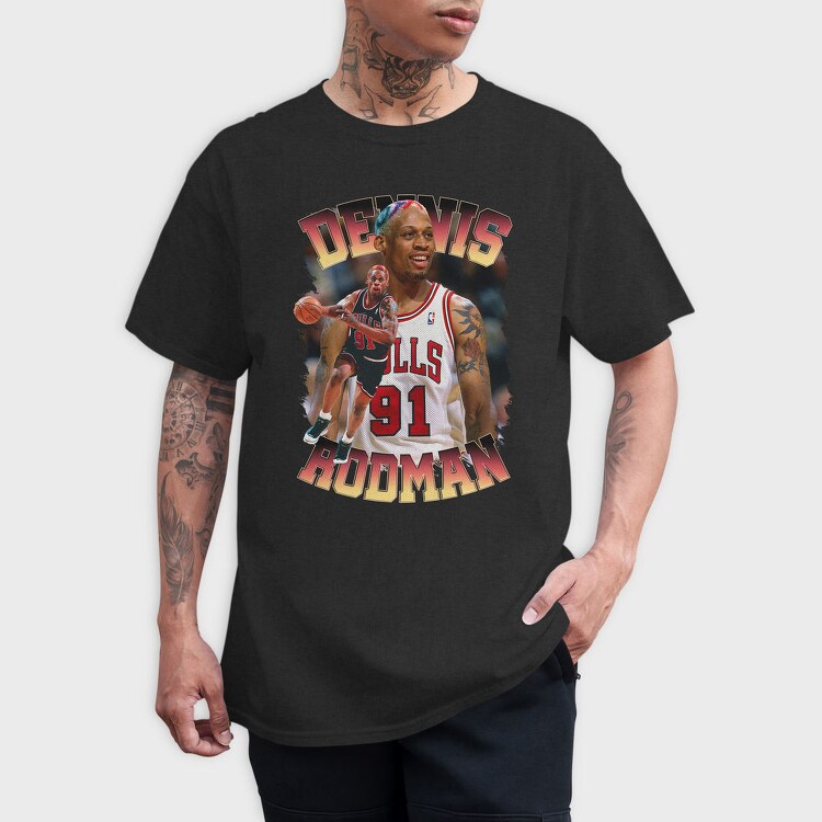 Dennis Rodman Basketball, Tricou Barbati (Unisex)