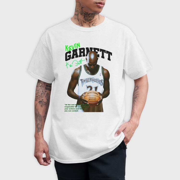 Kevin Garnett Nba, Tricou Barbati (Unisex)