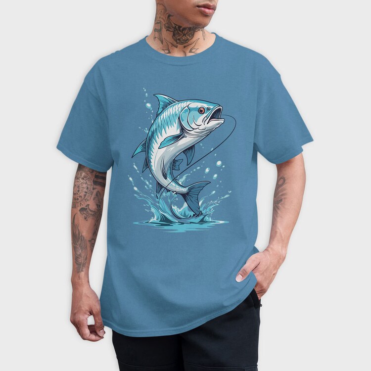 Tarpon Fish, Tricou Barbati (Unisex)