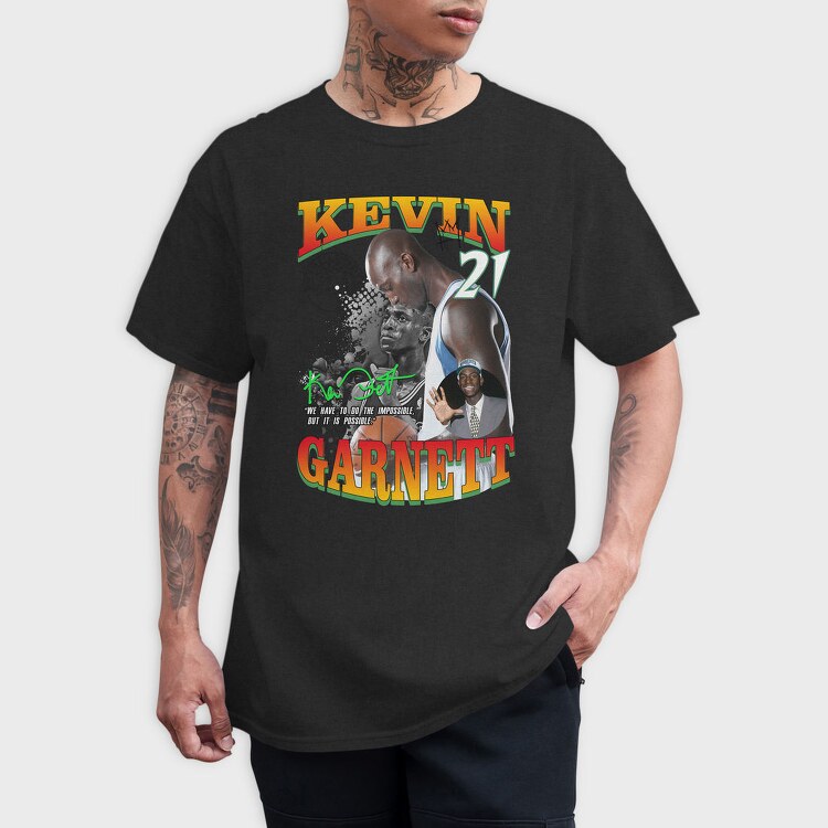 Kevin Garnett Tribute, Tricou Barbati (Unisex)