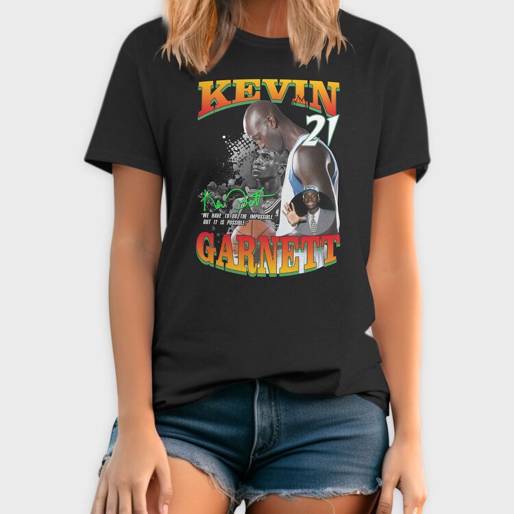Kevin Garnett Tribute, Tricou Barbati (Unisex)