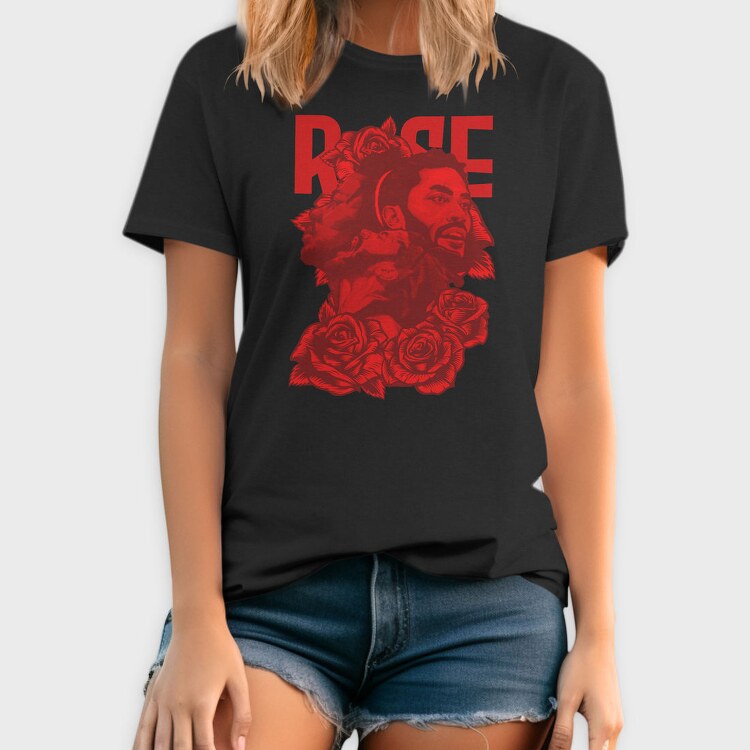 Rose Nba, Tricou Barbati (Unisex)