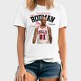 Dennis Rodman Bulls, Tricou Barbati (Unisex)