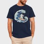 Cat Sushi Wave, Tricou Barbati (Unisex)