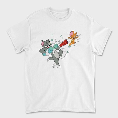 Tricou Barbati (Unisex), Tom and Jerry 17