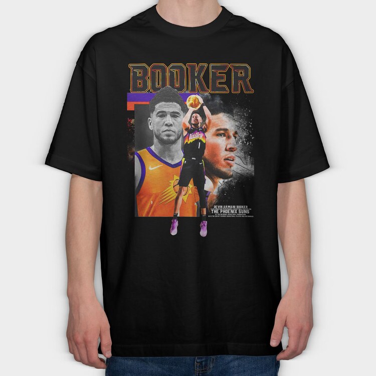 Booker Jokic, Tricou Oversize Barbati (Unisex)