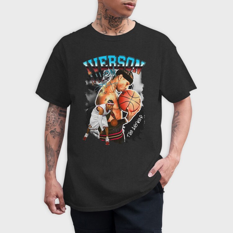 Iverson Nba Legend, Tricou Barbati (Unisex)