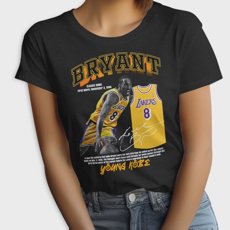 Bryant Lakers Jersey, Tricou Femei