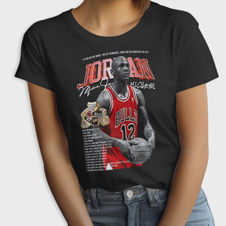 Jordan Bulls Rings, Tricou Femei