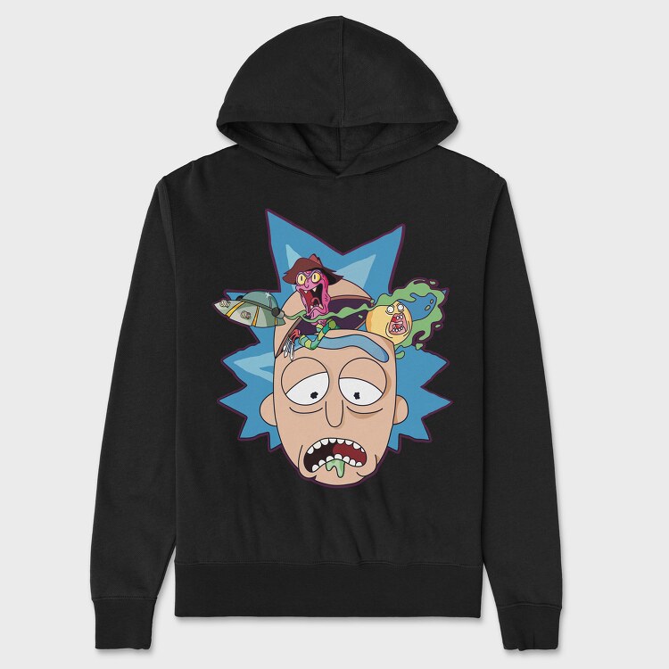 Hanorac Barbati (Unisex), Rick and Morty 7